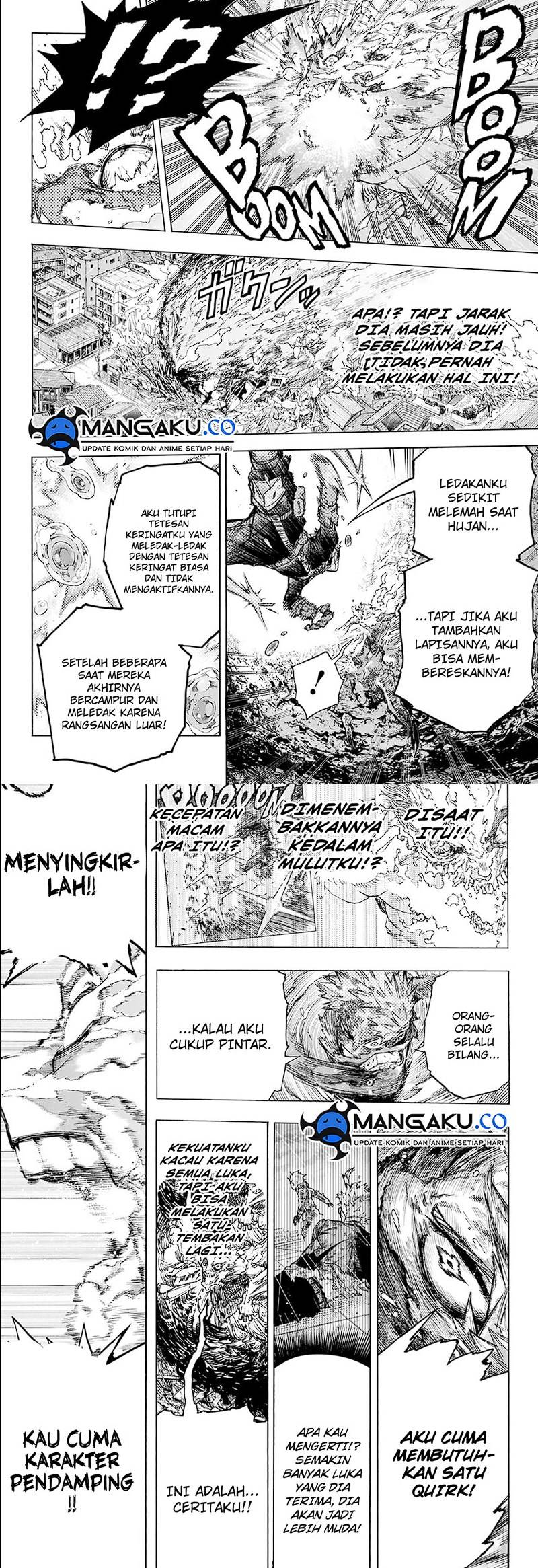 KomiknBoku no Hero Academia Chapter 409 Bahasa Indonesia
