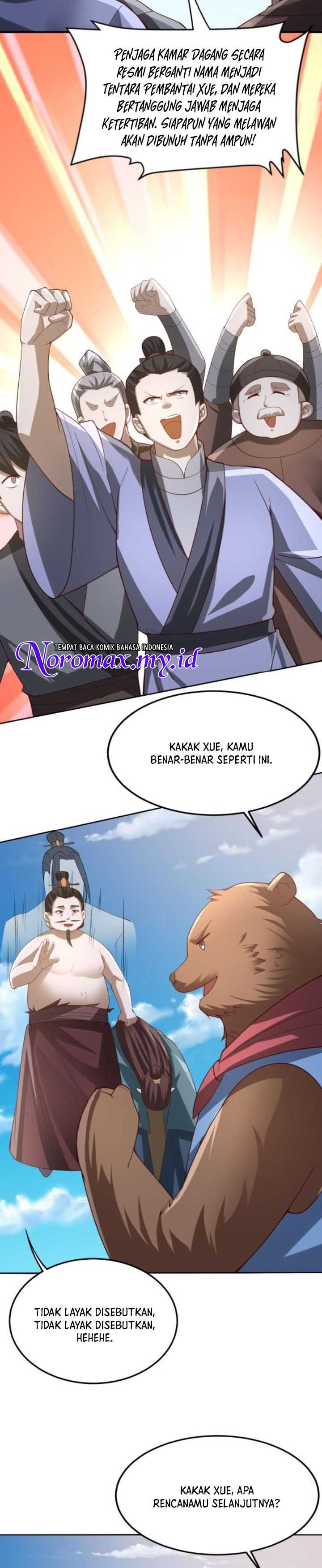 It’s Over! The Queen’s Soft Rice Husband is Actually Invincible Chapter 336 Bahasa Indonesia