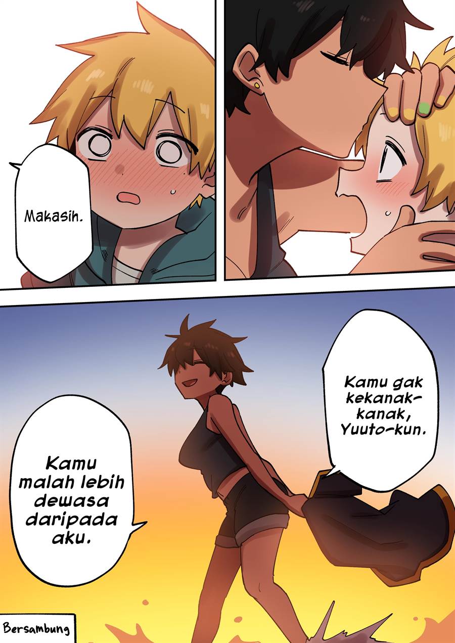 KomiknSenpai ga Urusai Kouhai no Hanashi Chapter 216 Bahasa Indonesia