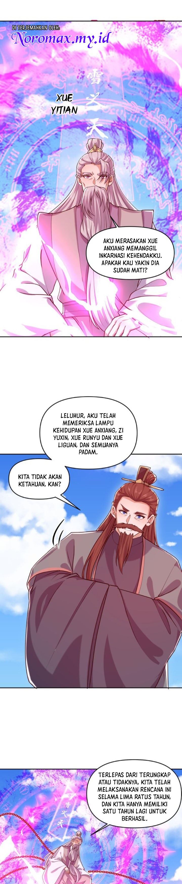 It’s Over! The Queen’s Soft Rice Husband is Actually Invincible Chapter 332 Bahasa Indonesia