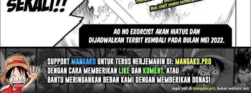 Ao no Futsumashi (Ao no Exorcist) Chapter 132 Bahasa Indonesia