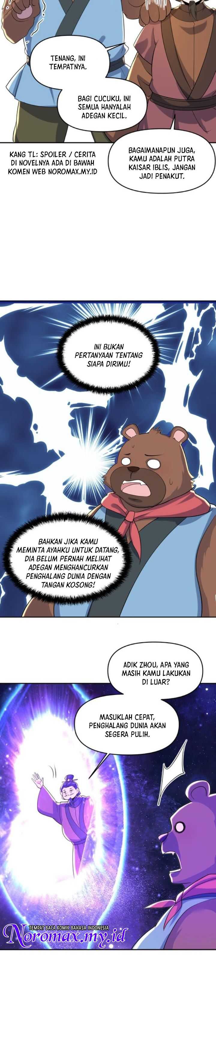It’s Over! The Queen’s Soft Rice Husband is Actually Invincible Chapter 337 Bahasa Indonesia