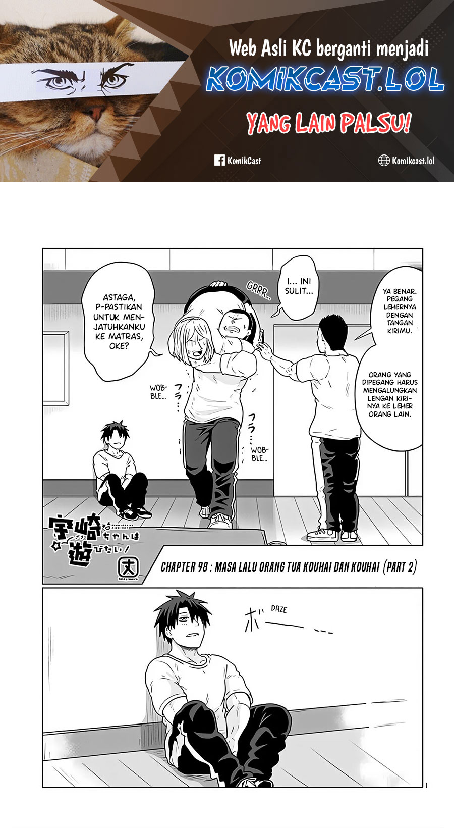 Uzaki-chan wa Asobitai! Chapter 98 Bahasa Indonesia