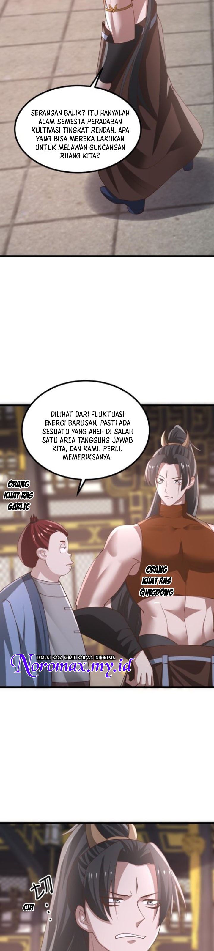It’s Over! The Queen’s Soft Rice Husband is Actually Invincible Chapter 361 Bahasa Indonesia