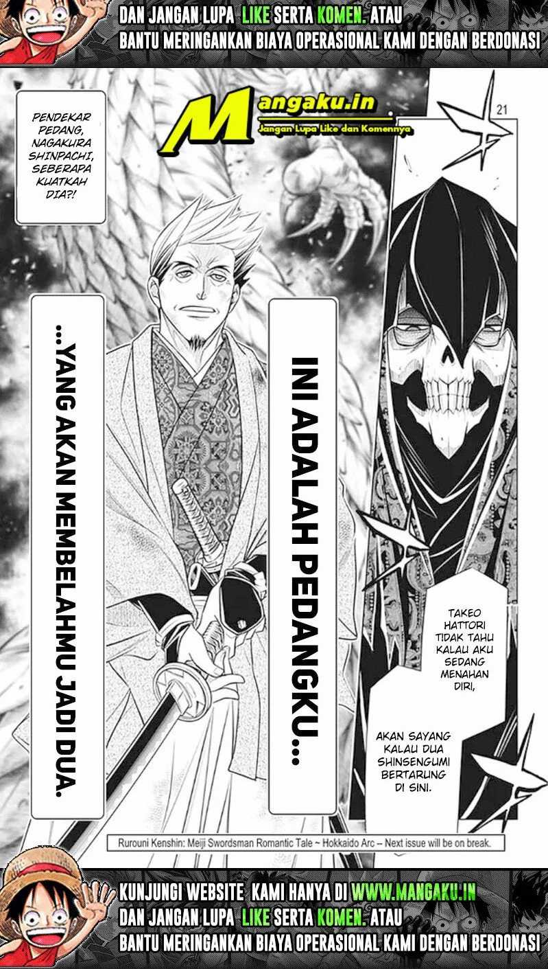 Rurouni Kenshin: Meiji Kenkaku Romantan – Hokkaido-hen Chapter 44 Bahasa Indonesia