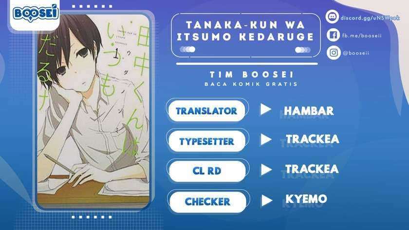 Komik Tanaka-kun wa Itsumo Kedaruge Chapter 81