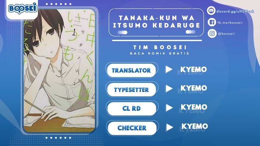 Komik Tanaka-kun wa Itsumo Kedaruge Chapter 03