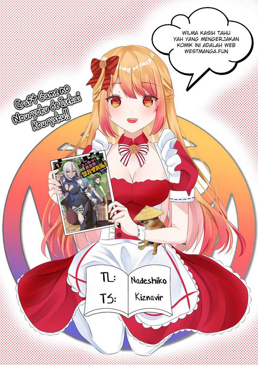 Komik Craft Game no Nouryoku de Isekai Kouryaku!! Chapter 33