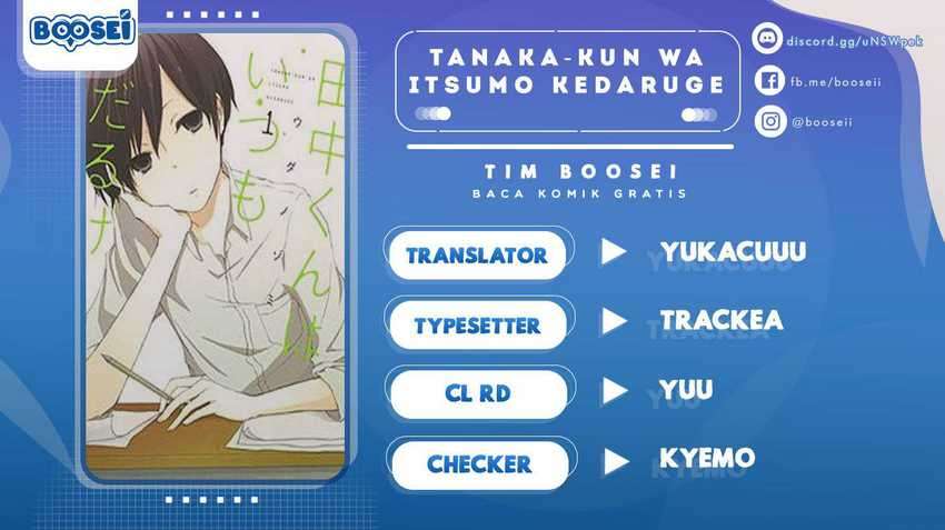Komik Tanaka-kun wa Itsumo Kedaruge Chapter 109