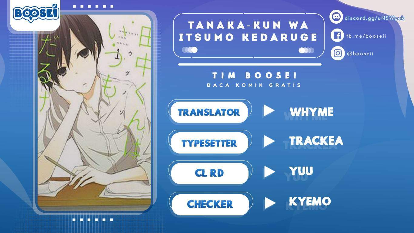 Komik Tanaka-kun wa Itsumo Kedaruge Chapter 122