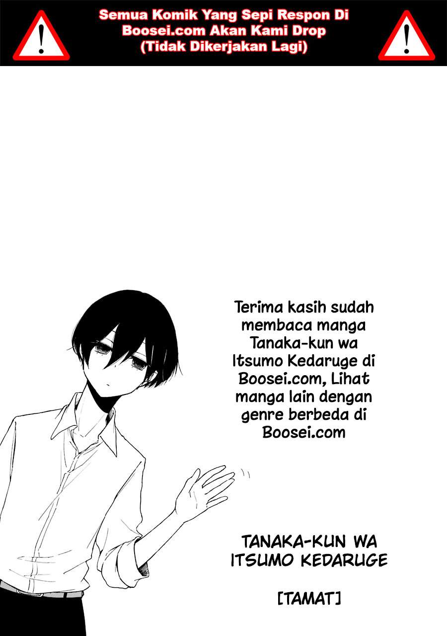 Komik Tanaka-kun wa Itsumo Kedaruge Chapter 140