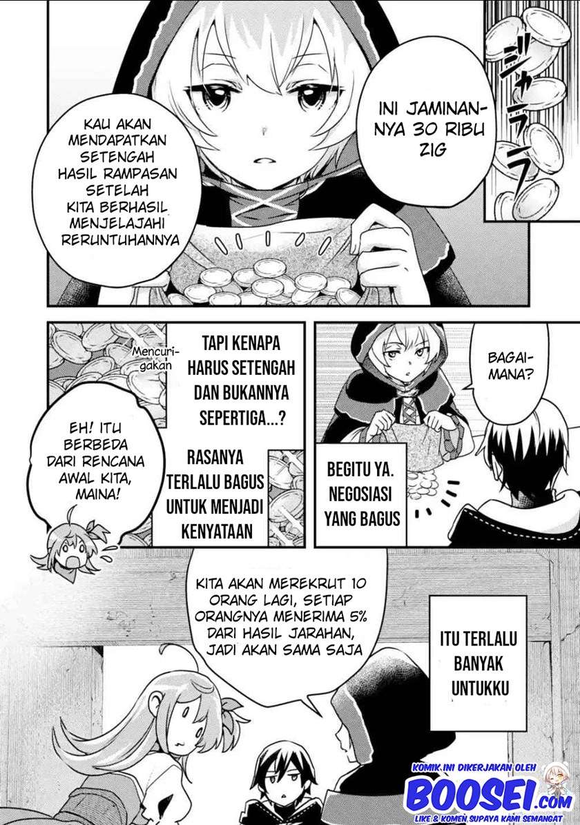 Komik Isekai Tensei de Kenja ni Natte Boukensha Seikatsu Chapter 06