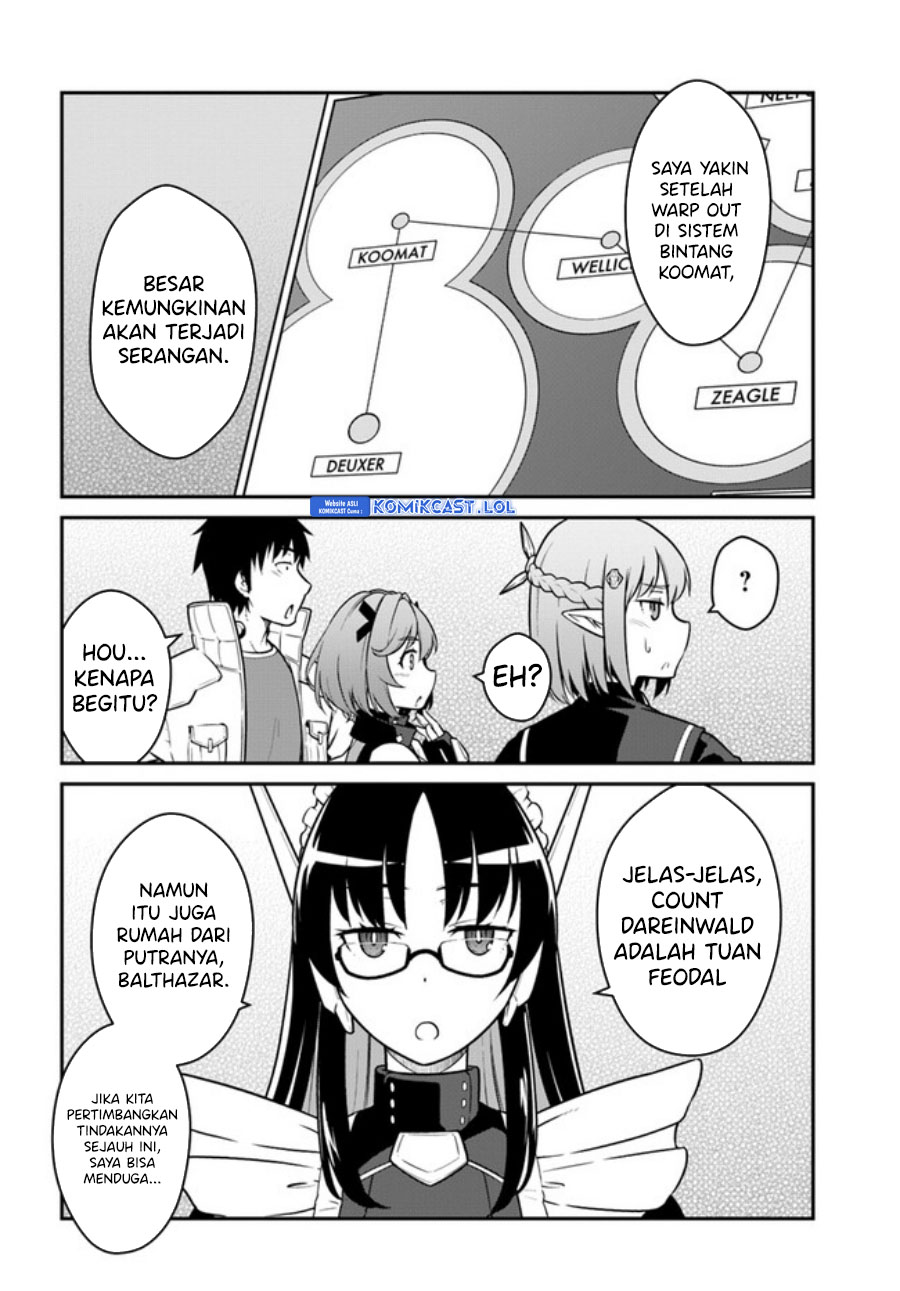 Mezametara Saikyou Soubi to Uchuusen-mochi datta no de, Ikkodate Mezashite Youhei Toshite Jiyuu ni Ikitai Chapter 36.1