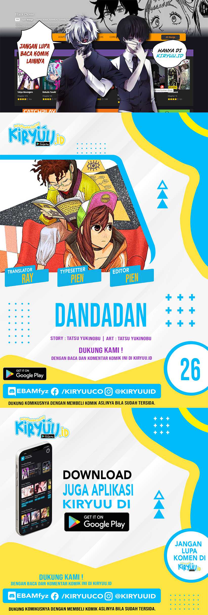 Dandadan Chapter 26 Bahasa Indonesia