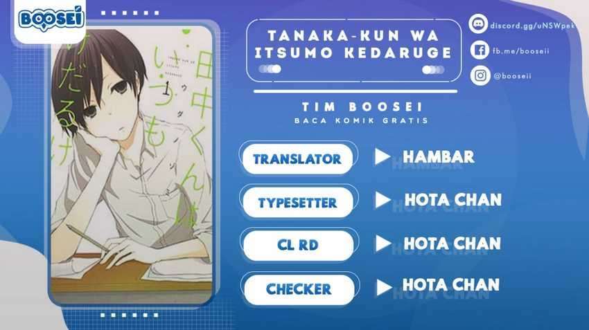 Komik Tanaka-kun wa Itsumo Kedaruge Chapter 26