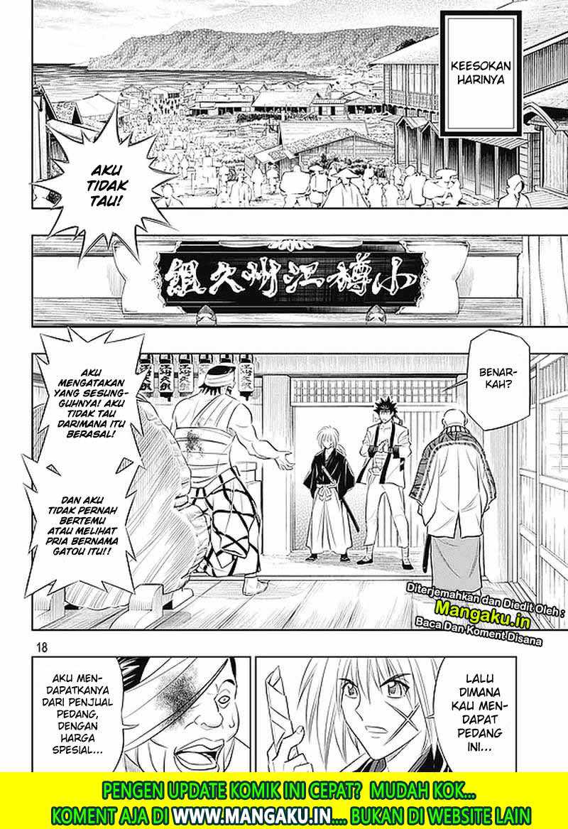 Rurouni Kenshin: Meiji Kenkaku Romantan – Hokkaido-hen Chapter 23 Bahasa Indonesia