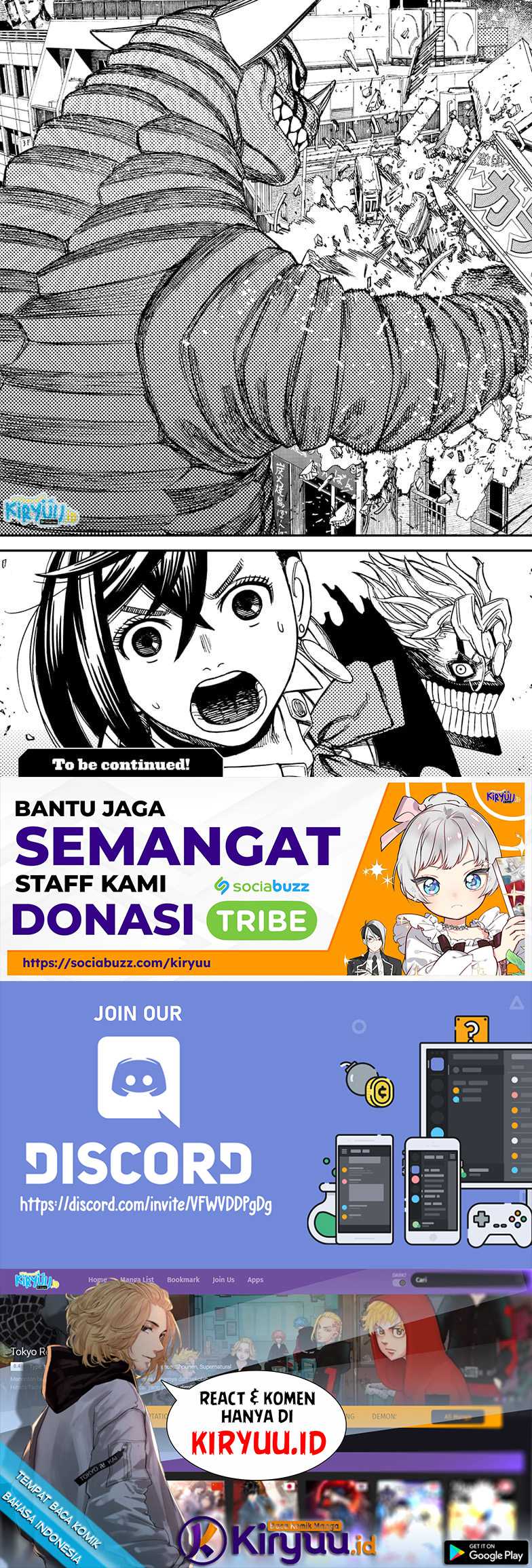 Dandadan Chapter 66 Bahasa Indonesia
