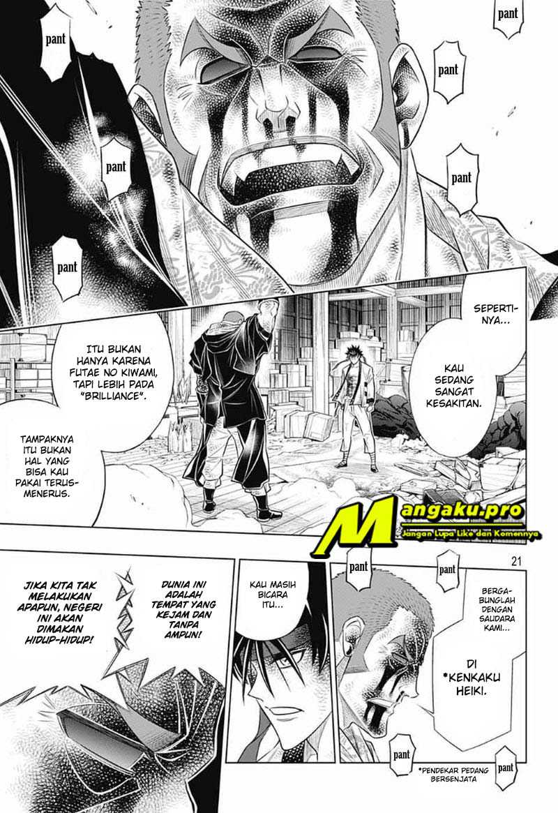 Rurouni Kenshin: Meiji Kenkaku Romantan – Hokkaido-hen Chapter 30 Bahasa Indonesia