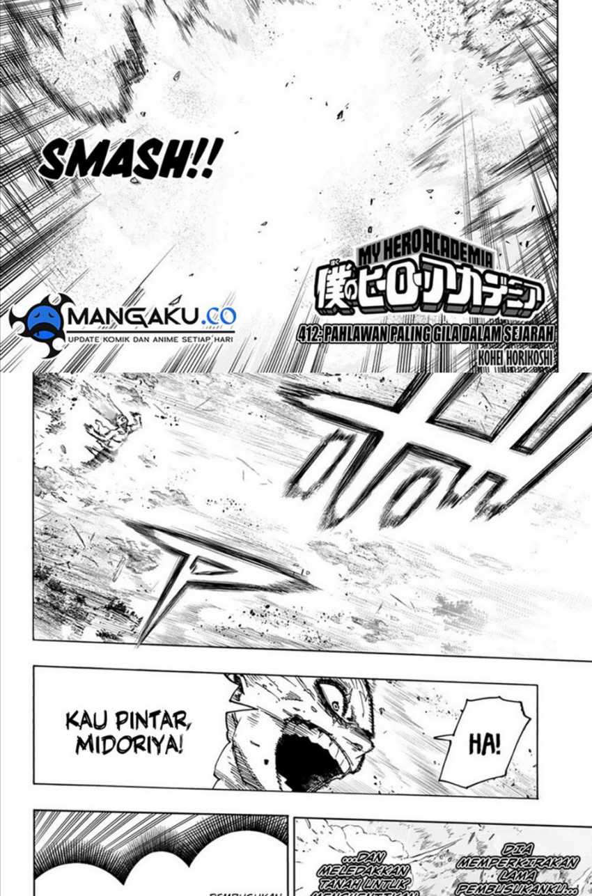 Komik Boku no Hero Academia Chapter 412