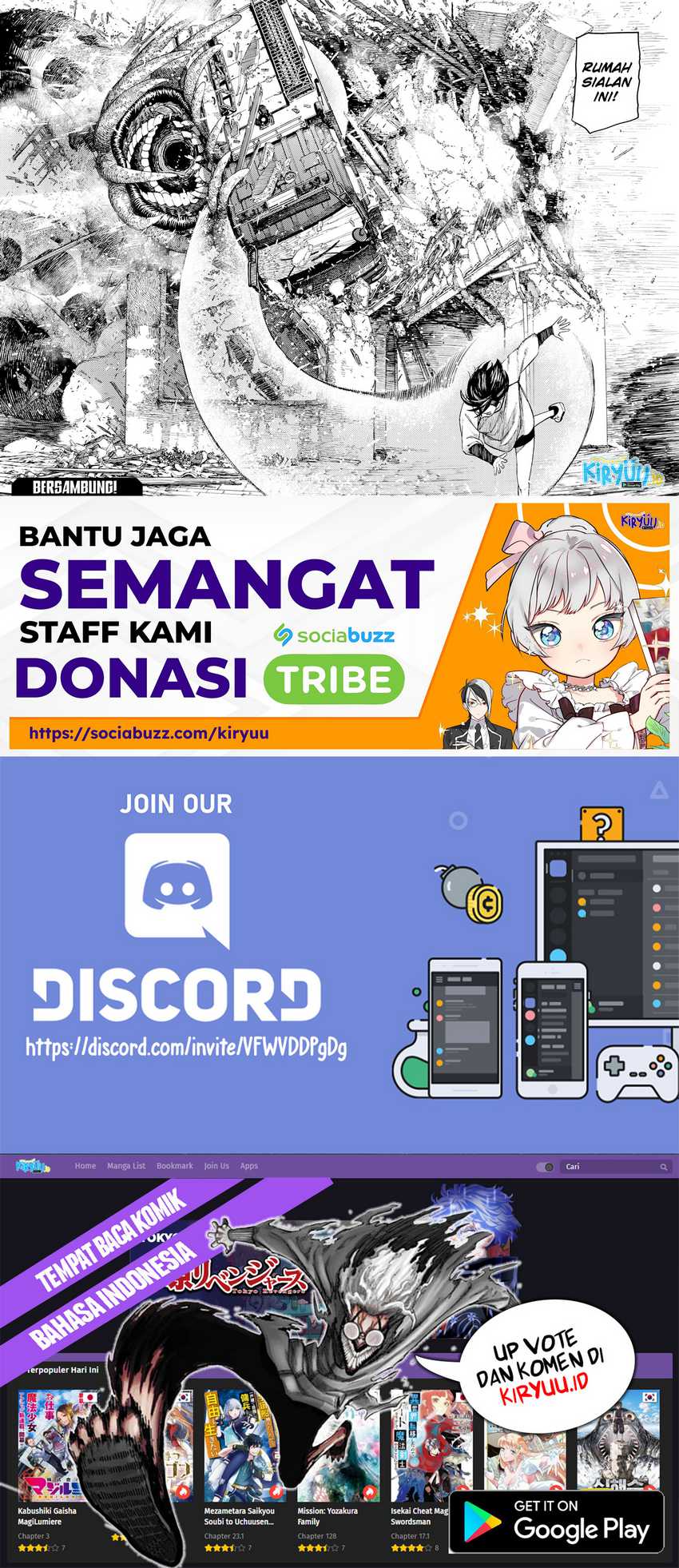 Dandadan Chapter 44 Bahasa Indonesia