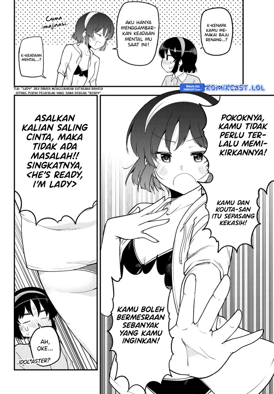 Meika-san Can’t Conceal Her Emotions Chapter 128 Bahasa Indonesia