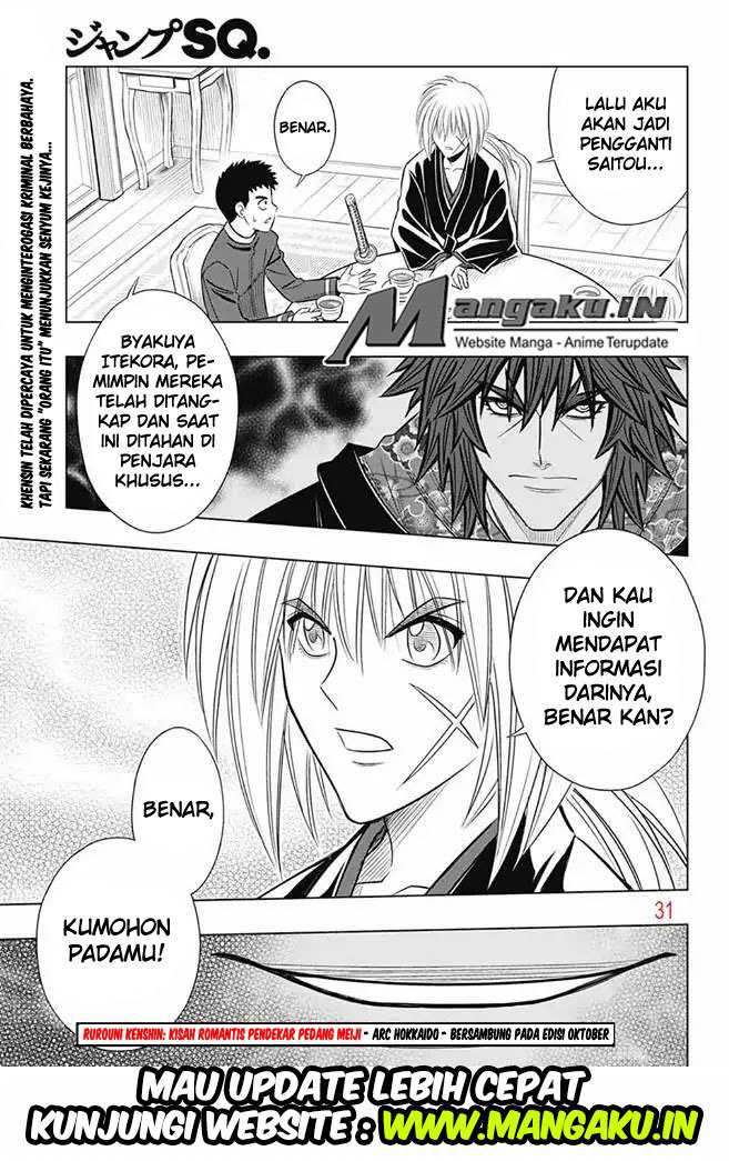 Rurouni Kenshin: Meiji Kenkaku Romantan – Hokkaido-hen Chapter 6 Bahasa Indonesia
