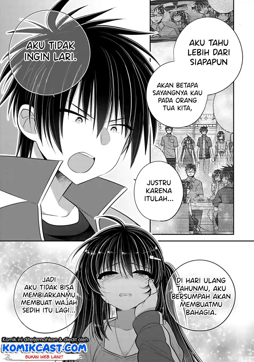 Komik Siscon Ani to Brocon Imouto ga Shoujiki ni Nattara Chapter 46