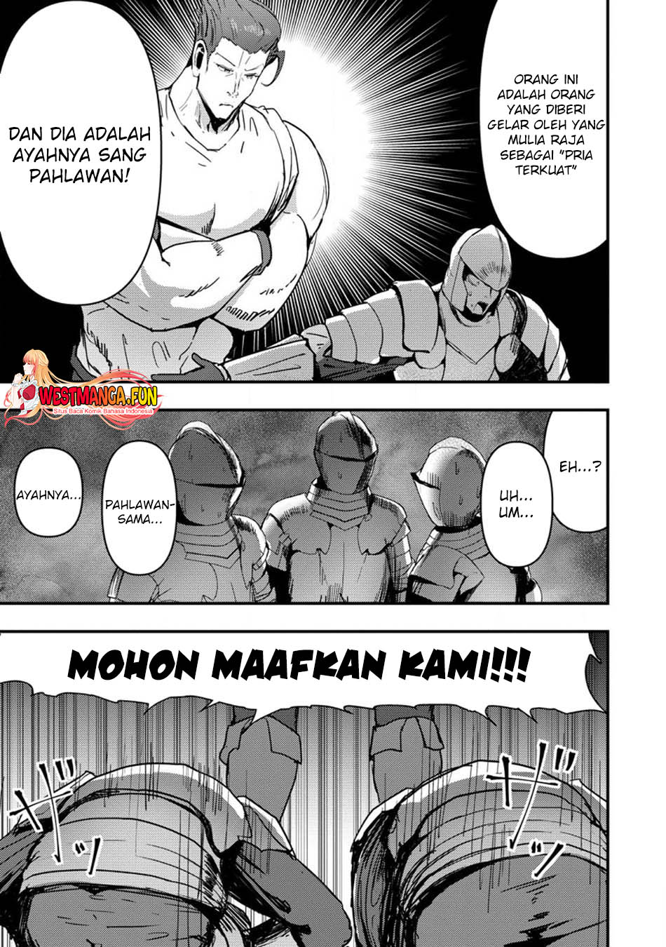 Doumo, Yuusha no Chichi desu. Kono Tabi wa Gusoku ga Gomeiwaku wo Kakete, Moushiwake Arimasen. Chapter 07.1 Bahasa Indonesia