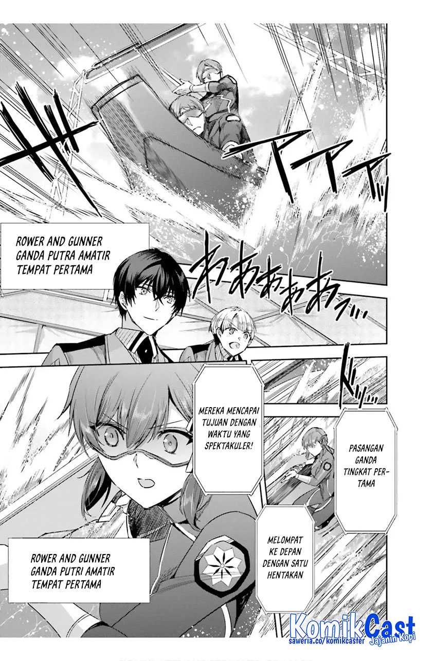 Mahouka Koukou no Rettousei – Steeplechase-hen Chapter 16 Bahasa Indonesia