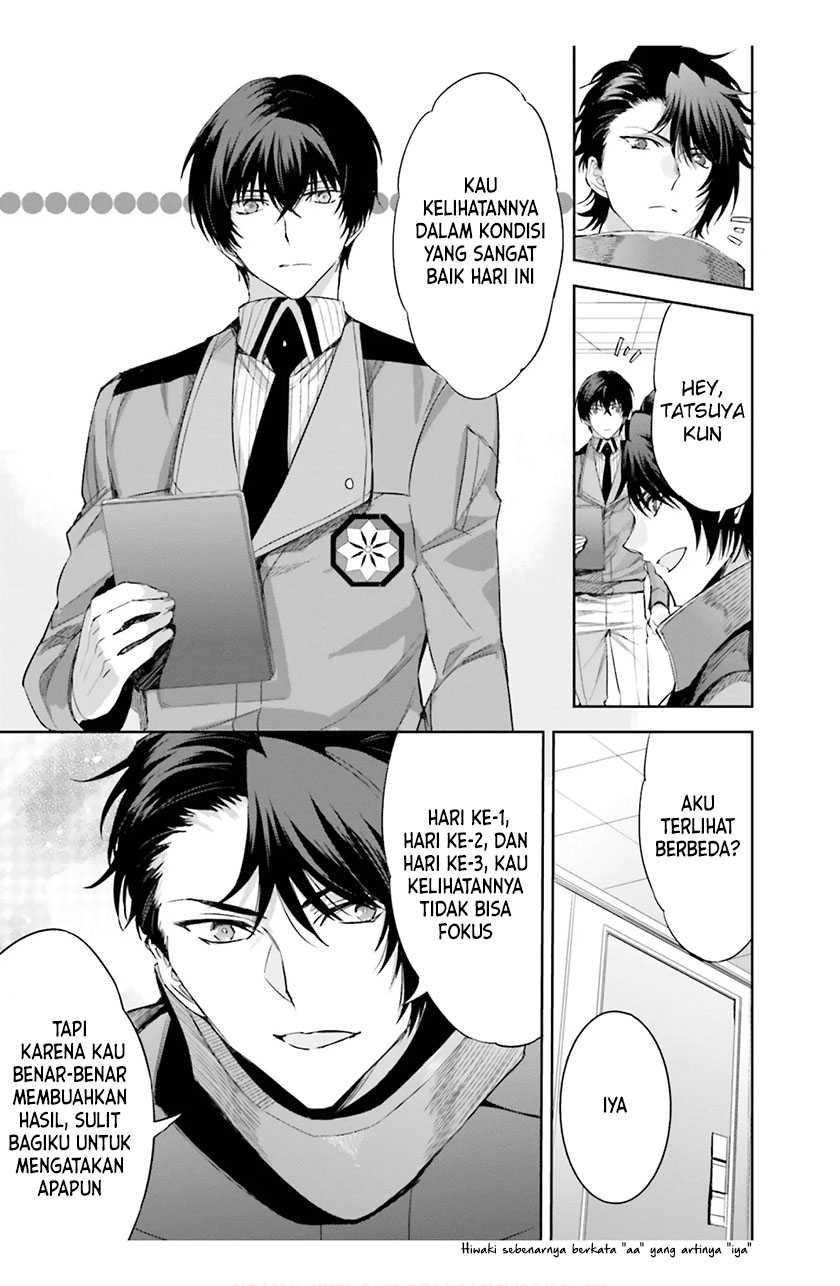 Mahouka Koukou no Rettousei – Steeplechase-hen Chapter 16 Bahasa Indonesia