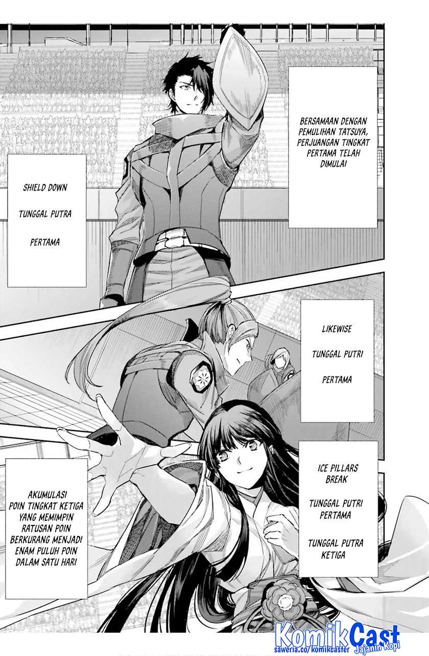 Mahouka Koukou no Rettousei – Steeplechase-hen Chapter 16 Bahasa Indonesia