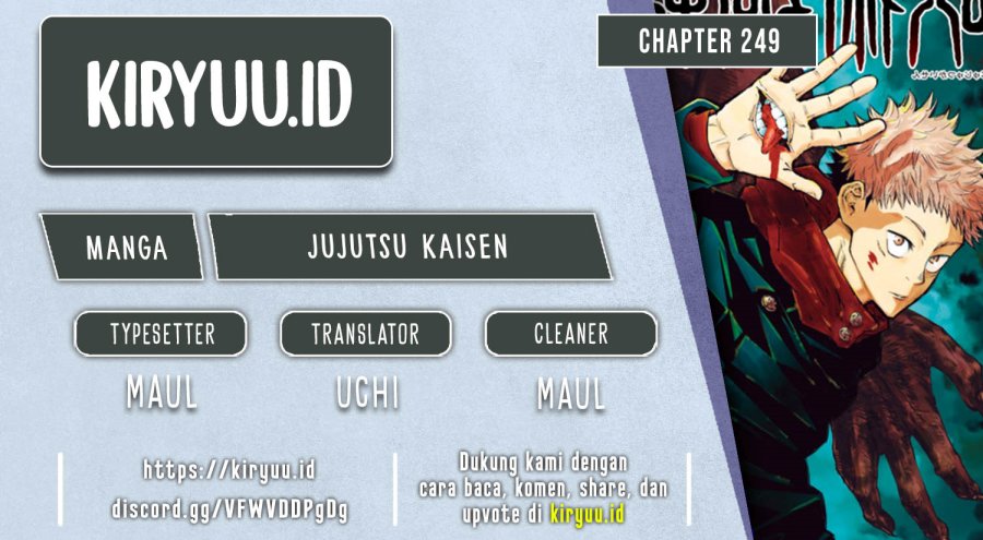 Jujutsu Kaisen Chapter 249