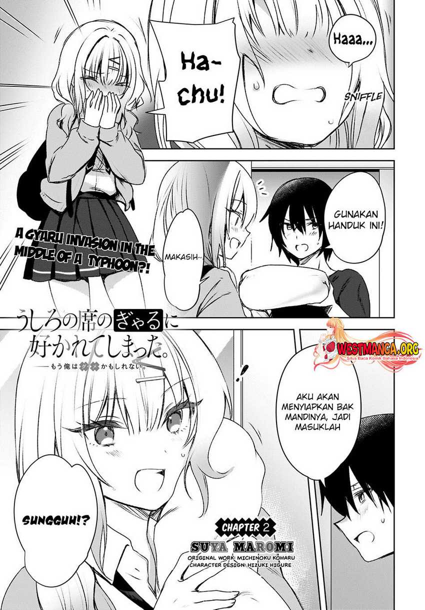 Ushiro no Seki no Gyaru ni Sukarete Shimatta. -Mou Ore wa Damekamoshirenai- (The Gal Sitting Behind Me Likes Me -Maybe I’m Screwed Already-) Chapter 02 bahasa Indonesia Bahasa Indonesia