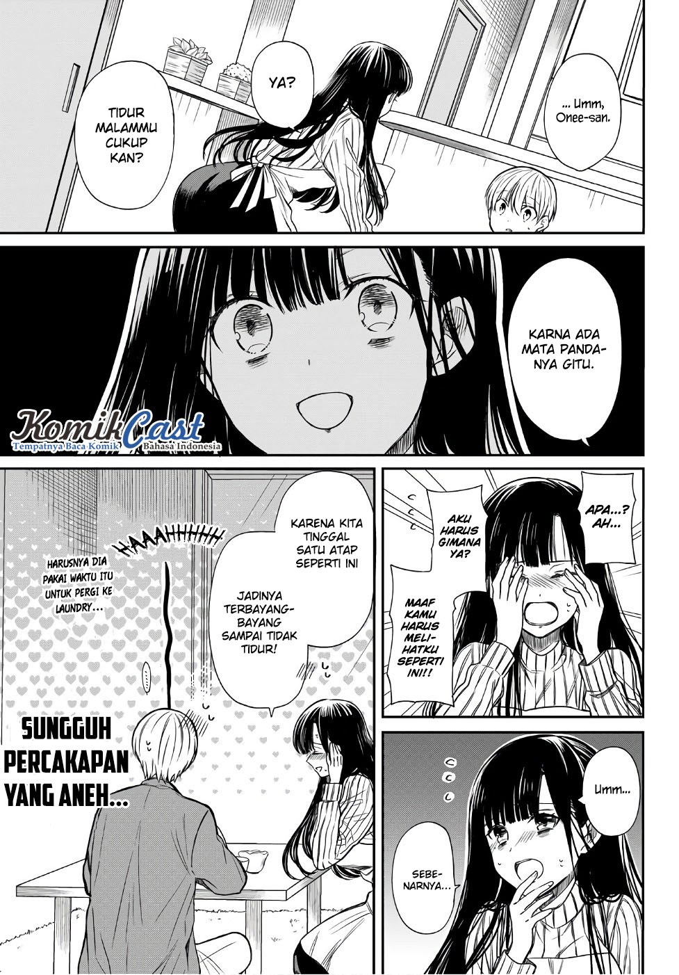 Danshi Koukousei wo Yashinaitai Onee-san no Hanashi Chapter 11 Bahasa Indonesia