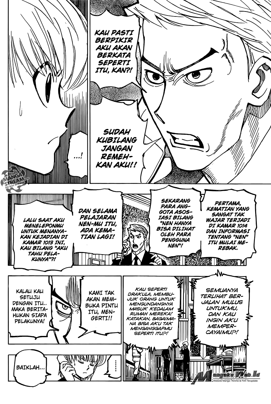 Hunter x Hunter Chapter 374 Bahasa Indonesia