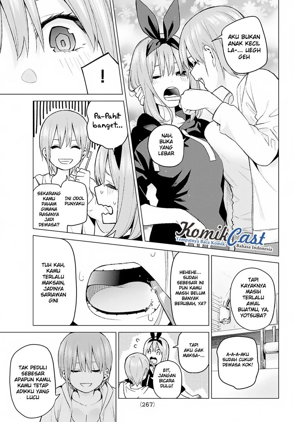 Go-Toubun no Hanayome Chapter 45