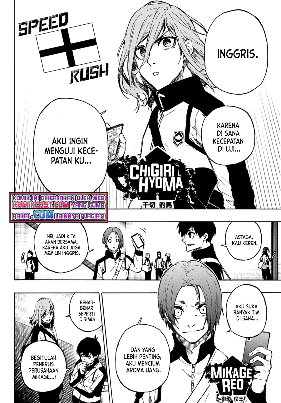 Blue Lock Chapter 154 Bahasa Indonesia