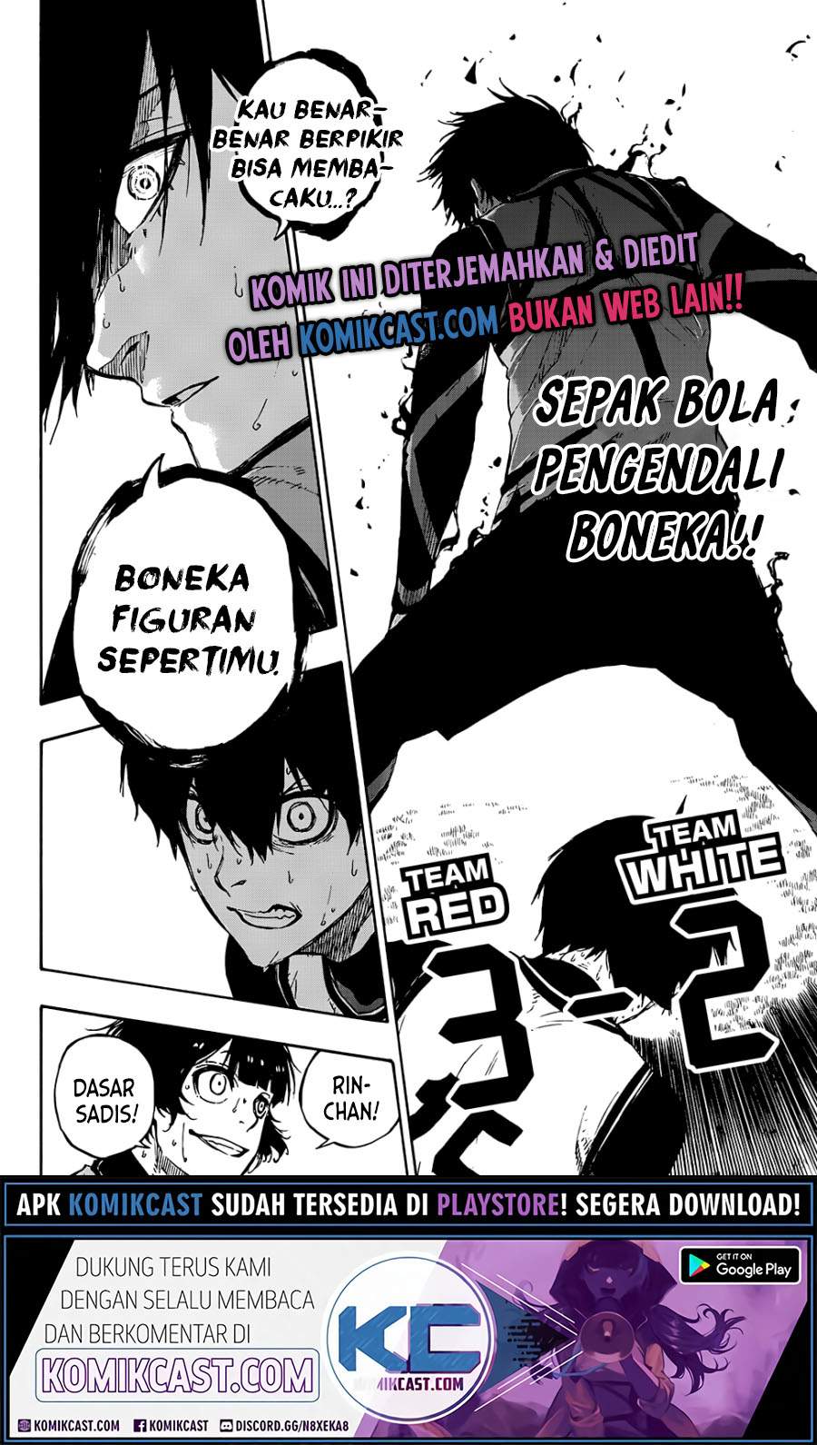 Blue Lock Chapter 77 Bahasa Indonesia