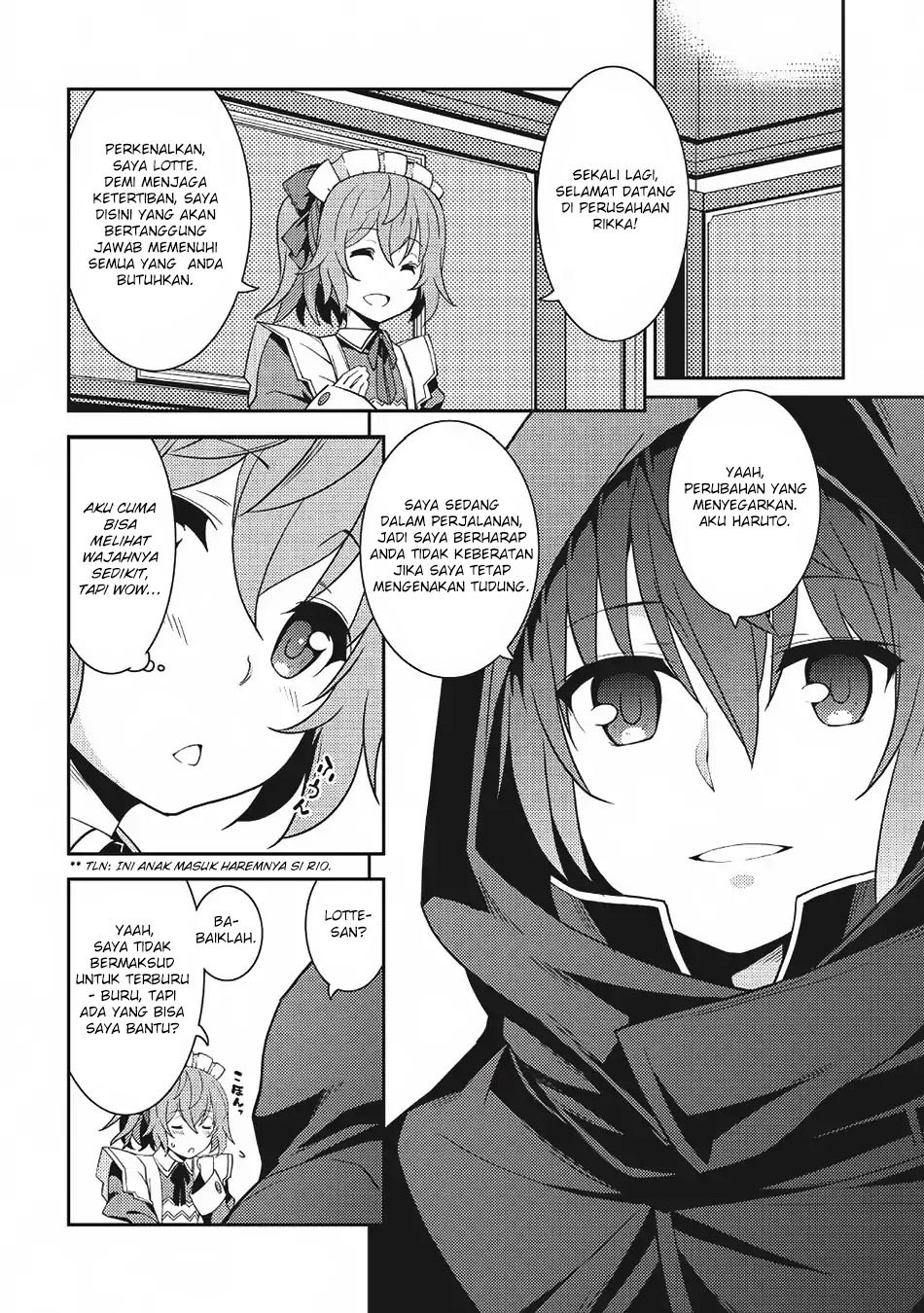 Seirei Gensouki – Konna Sekai de Deaeta Kimi ni (MINAZUKI Futago) Chapter 14 Bahasa Indonesia