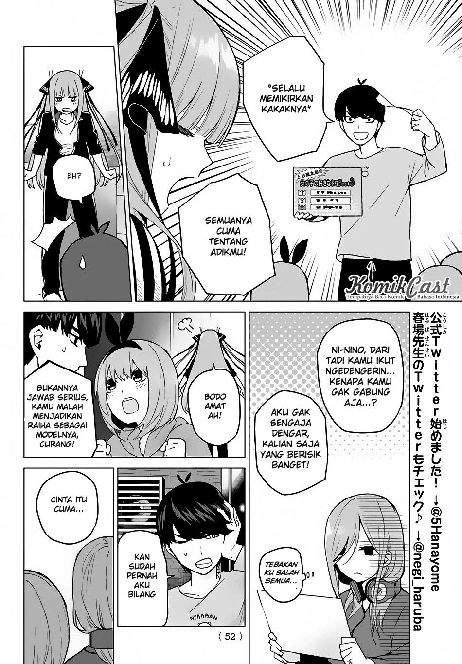 Go-Toubun no Hanayome Chapter 17