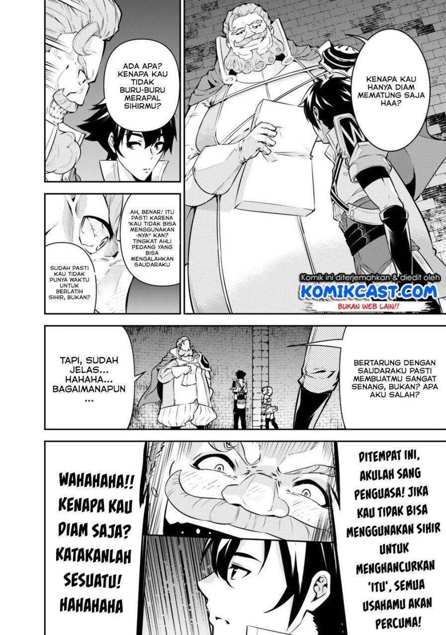 Shijou Saikyou no Mahou Kenshi, F Rank Boukensha ni Tensei Suru ~Kensei to Matei, 2 Tsu no Zense omotta Otoko no Eiyuutan~ Chapter 9 Bahasa Indonesia