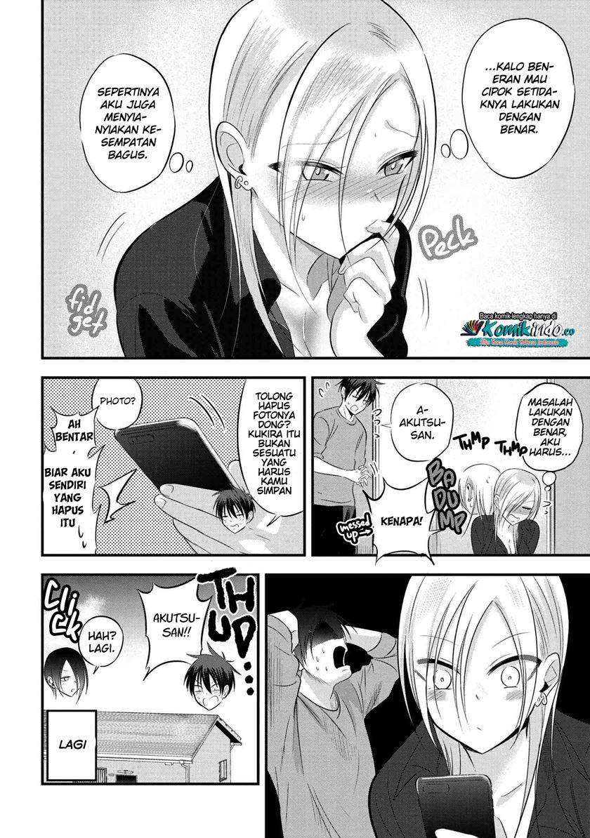 Please Go Home! Akutsu-san Chapter 56 Bahasa Indonesia