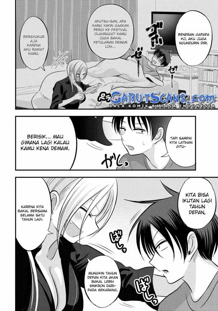 Please Go Home! Akutsu-san Chapter 113 Bahasa Indonesia