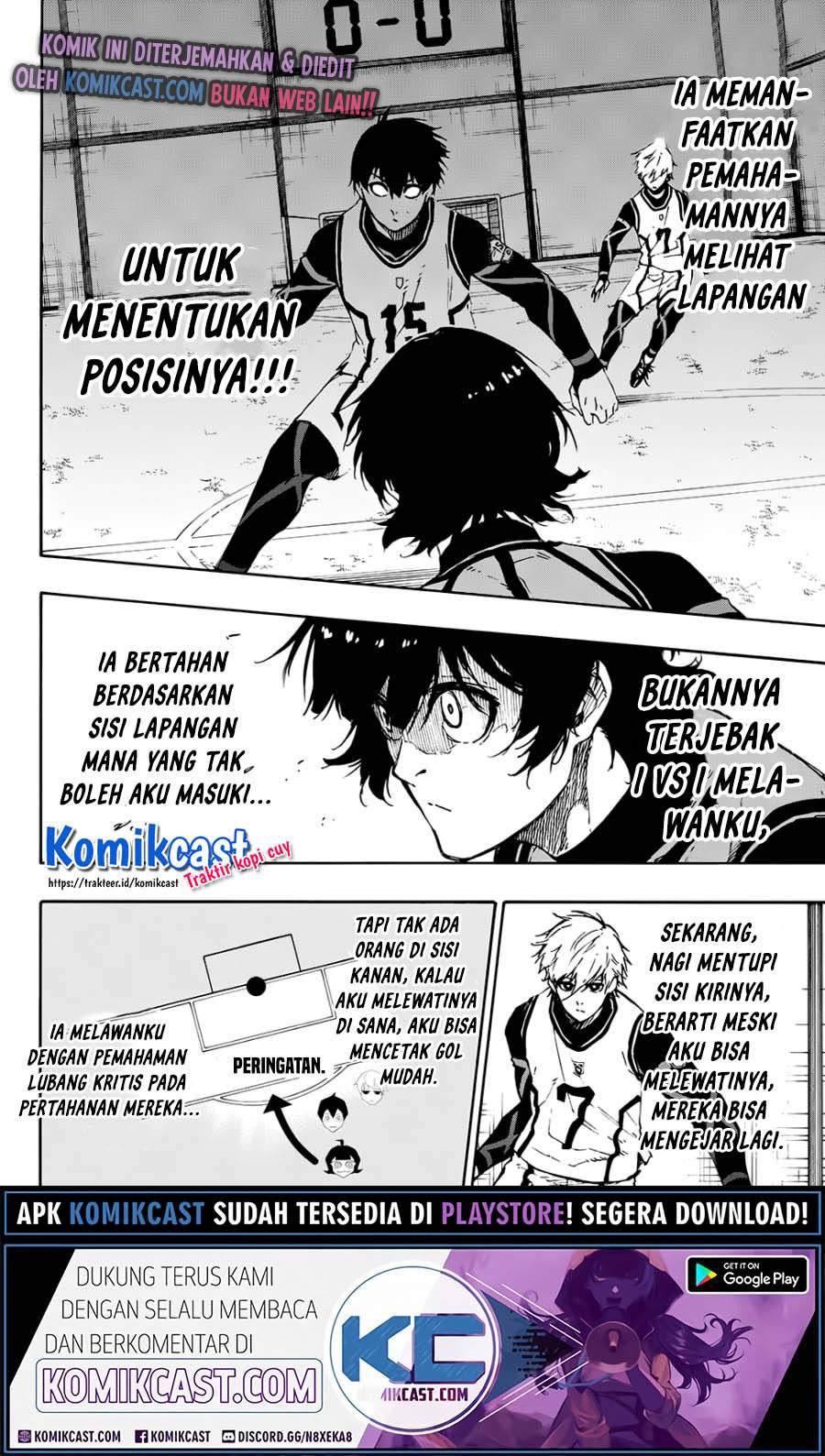 Blue Lock Chapter 73 Bahasa Indonesia