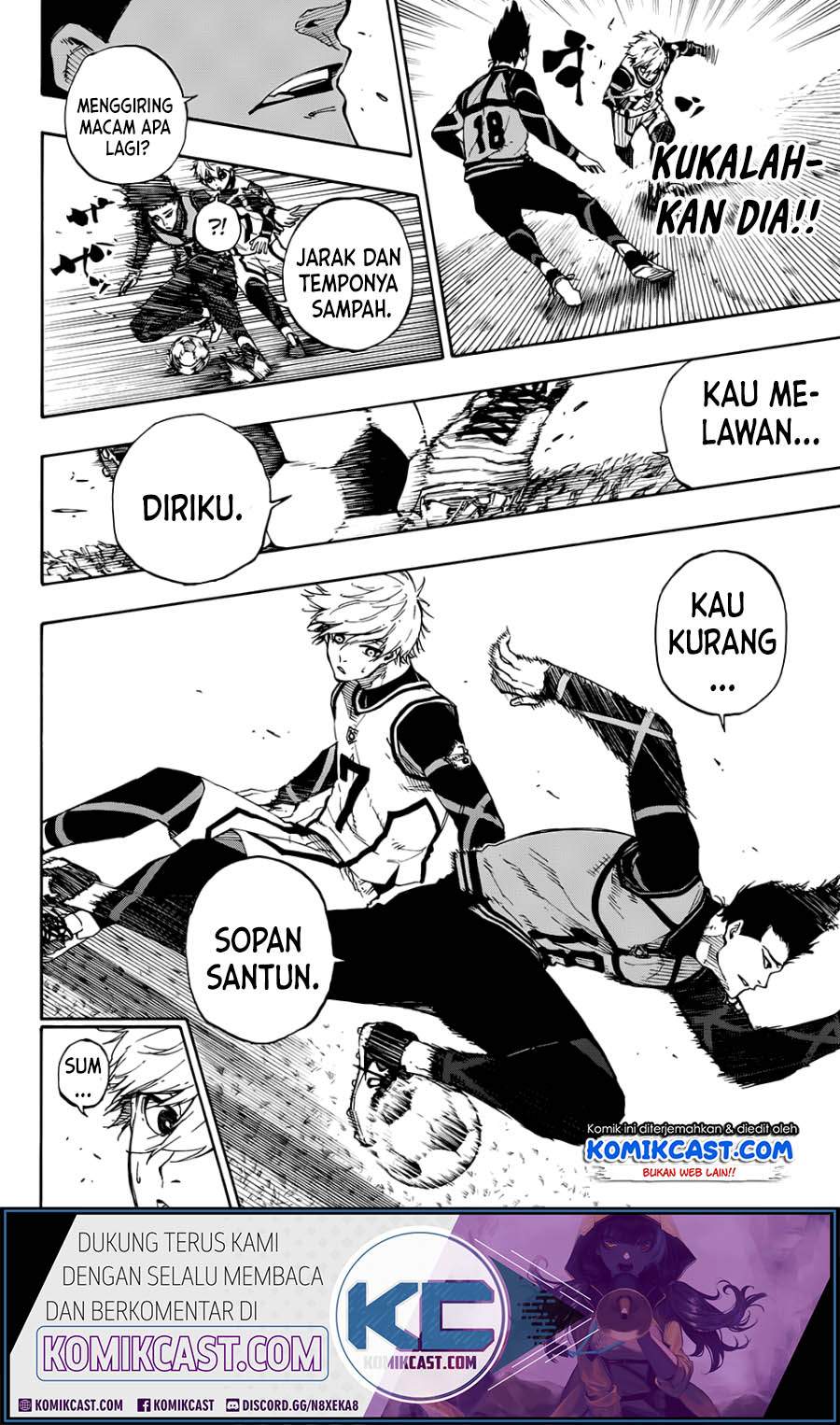 Blue Lock Chapter 51 Bahasa Indonesia