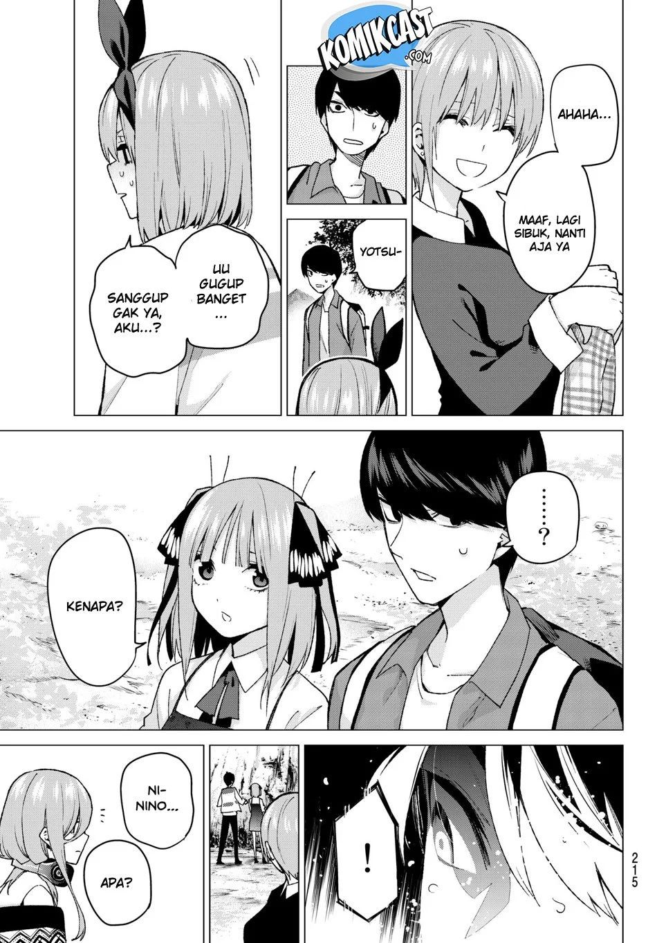 Go-Toubun no Hanayome Chapter 62