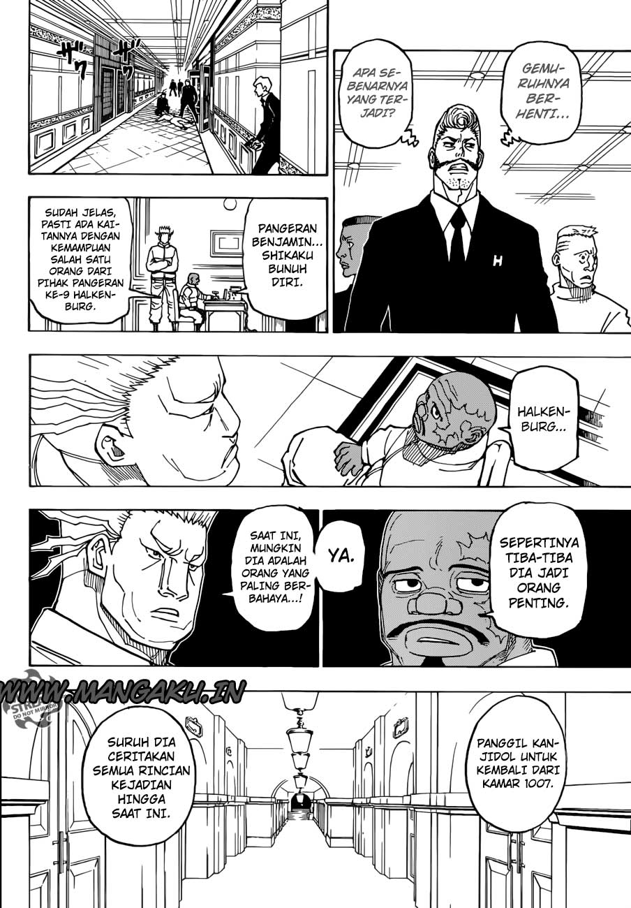 Hunter x Hunter Chapter 386 Bahasa Indonesia