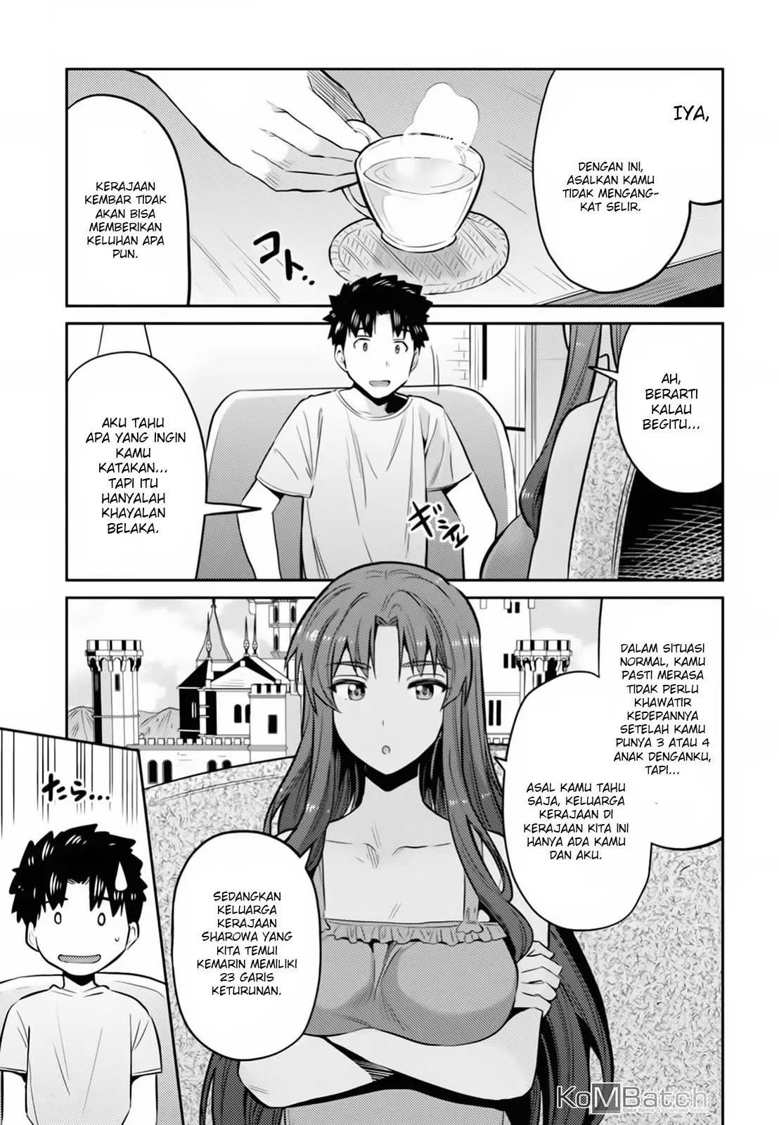 Risou no Himo Seikatsu Chapter 14 Bahasa Indonesia