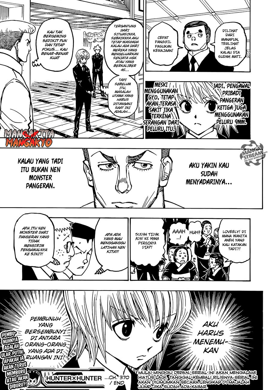 Hunter x Hunter Chapter 370 Bahasa Indonesia