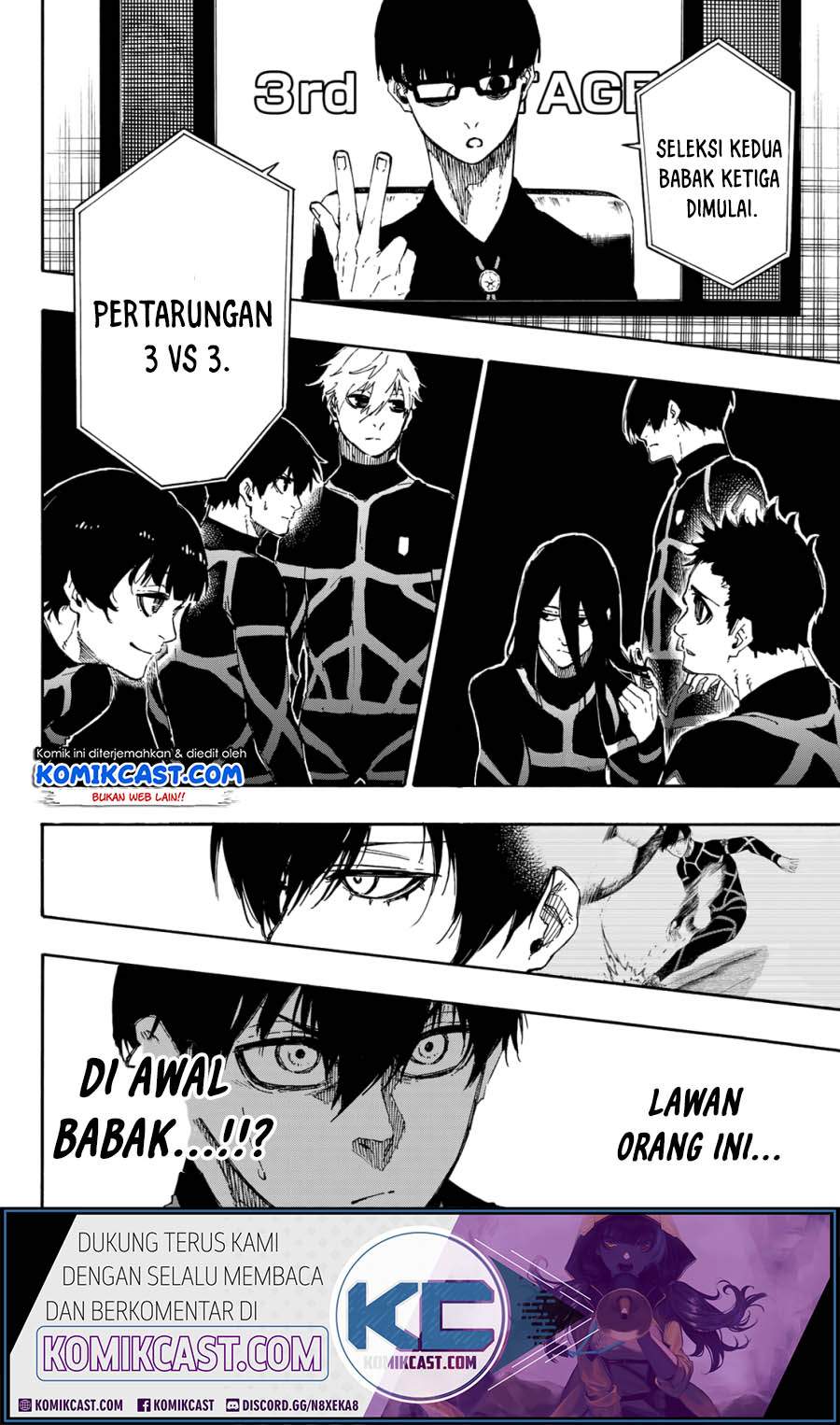 Blue Lock Chapter 43 Bahasa Indonesia